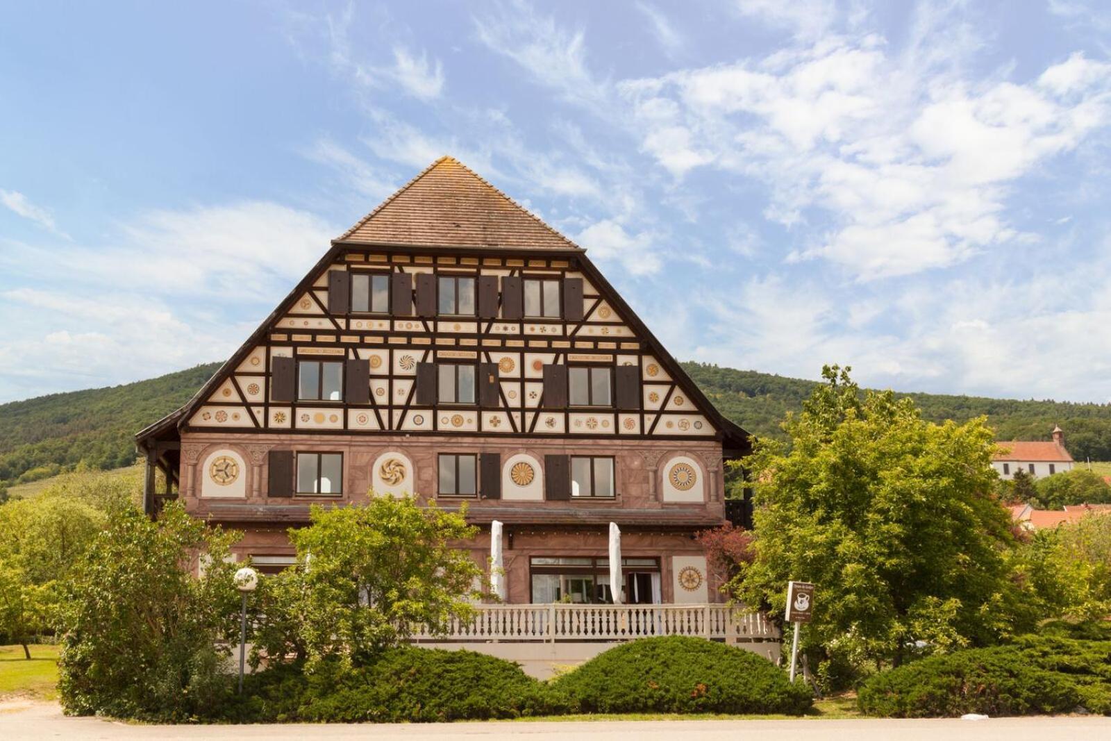 Hotel Restaurant Verger Des Chateaux, Route Des Vins Haut-Koenigsbourg ディーフェンタール エクステリア 写真